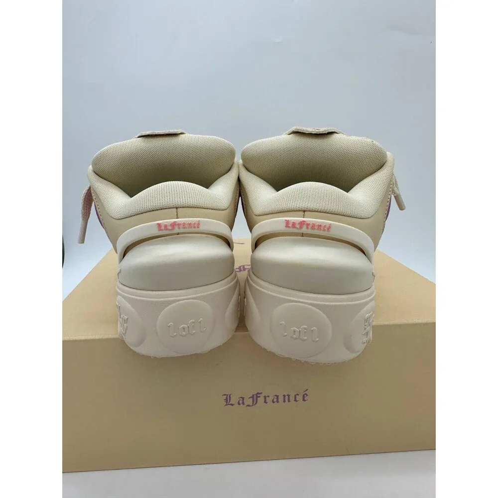 Puma La France Youth Size 6 Women's size 7.5 Beige Athletic Shoes 313099 01